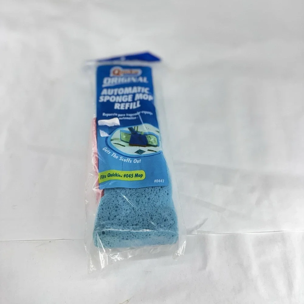 Quickie Clean Squeeze Sponge Mop Refill Type S (0442) Fits Mop #045 2007